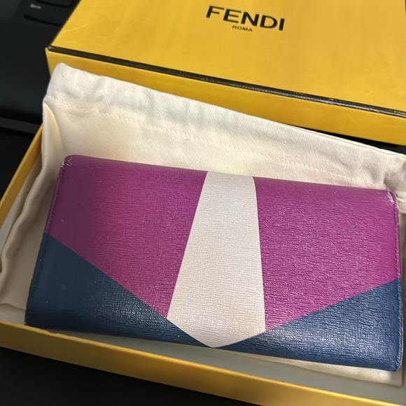 Authentic Fendi Long Wallet Monster Limited Edition - Picture 8 of 10